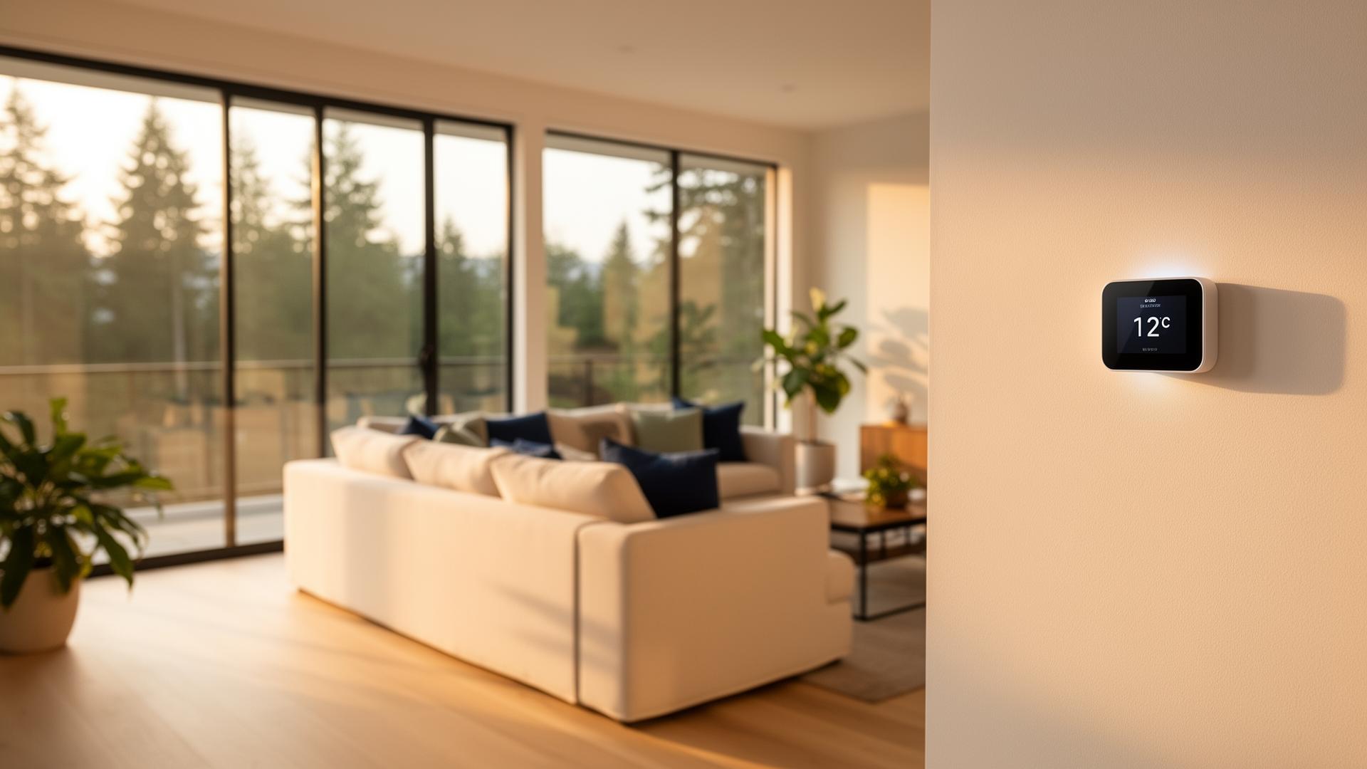 Modern Oregon home with integrated smart technology, lighting, and connected devices